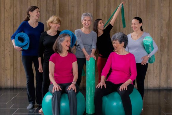 Sponsored: Karen's Pilates Groups may exercise together.